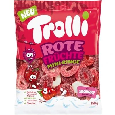 Abbildung von Trolli Rote Früchte Mini Ringe