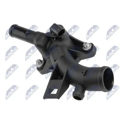 Abbildung von NTY CTM PL 016 Thermostatgehäuse mit Dichtung Sensor OPEL: Corsa D Schrägheck, Astra J Adam