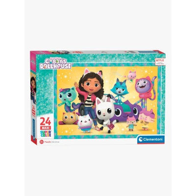 Abbildung von Clementoni Gabby&#039;s Dollhouse Maxi Puzzle 24 Teile