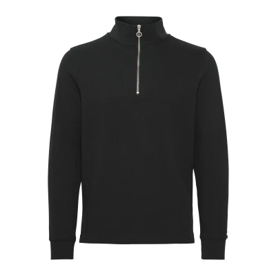 Abbildung von Casual Friday Cfsebastian 0064 Halfzip Sweatshirt, Herren, Größe: Large, Anthracite black