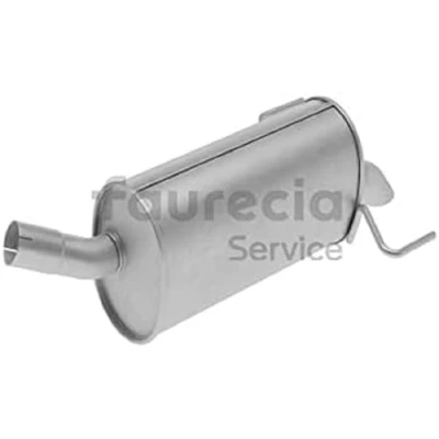 Abbildung von HELLA 8LD 366 030 821 Endschalldämpfer hinten mit Anbauteilen OPEL: Astra H Schrägheck, Caravan, GTC
