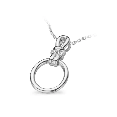 Abbildung von Orphelia Damen Halskette 925 Sterling Silber Zirkonia 45 cm ZH 4746