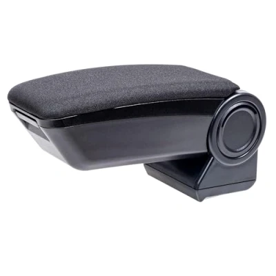 Abbildung von Rati Armster3 Armlehne mit Stoff Polsterung passend für VOLKSWAGEN CADDY 2020 Mittelarmlehne Staufach, passgenau zum Mittelkonsole