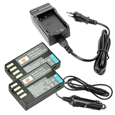 Abbildung von DSTE®（2 Pack） Ersatz Batterie und DC112E Reise Ladegerät Compatible für Pentax D Li109 K R 30 50 500 2 S2 S1 Kamera