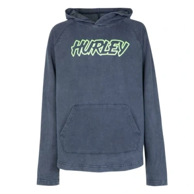 Abbildung von Hurley Jungen Hrlb Tie Dye Pullover Hoodie Sweatshirt, Schwarz/Blaues Graphit, 8 años