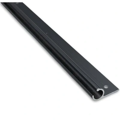 Abbildung von Alu Kederschiene 1,2 Meter Kederleiste Neigung 45 Ø10mm (passend für 7 9mm Keder) Schwarz Aluminium Kederprofil Leiste Wohnwagen Wohnmobil Vorzelt Sonnensegel Schürzenleiste Vorzeltschiene