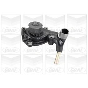 Abbildung von GRAF PA590 Wasserpumpe mit Dichtung mechanisch Gusseisen 50 für Zahnriementrieb FORD: MONDEO 2, 2 Kombi, 1 Kombi