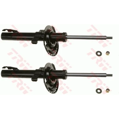 Abbildung von TRW TWIN JGM599T Stoßdämpfer Vorderachse Gasdruck 45,5 Zweirohr Federbein oben Stift M12x1,25 RENAULT: MEGANE 2 Kombi, 2, Stufenheck