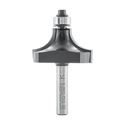 Abbildung von ENT 14314 Abrundfräser HW, Schaft (S) 8 mm, Durchmesser (D) 40,7 NL 22 R 14 SL 32 mit Kugellager