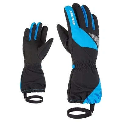 Abbildung von Ziener Kinder LAILACO Ski Handschuhe/Wintersport wasserdicht, PFC frei, Persian Blue, 4