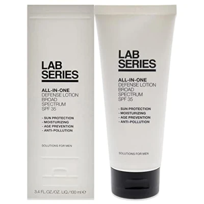 Abbildung von Lab Series All In One Defense Lotion LSF 35 For Men 3,4 oz