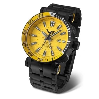 Abbildung von Vostok Europe Energia Rocket Herrenuhr Automatik Edelstahlband 30 ATM Datum 575C719 B