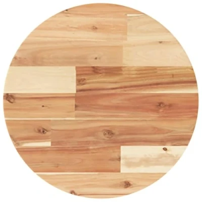 Abbildung von vidaXL Tischplatte, Holzplatte Rund, Massivholzplatte für Esstisch Bartisch Beistelltisch, Ersatztischplatte, Ø40x4cm Massivholz Akazie