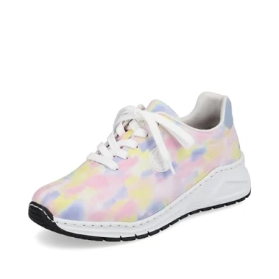 Abbildung von Rieker Damen Sneaker Batik pastell