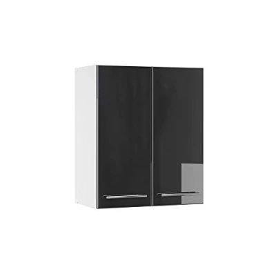 Abbildung von Vicco Hängeschrank Fame Line, Anthrazit Hochglanz/Weiß, 60 cm