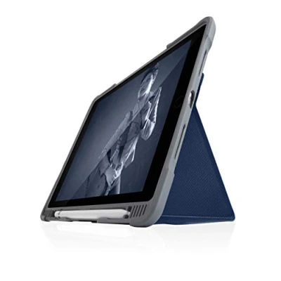 Abbildung von STM Bags Dux Plus Duo Schutzhülle für iPad 7. Generation, Mitternachtsblau