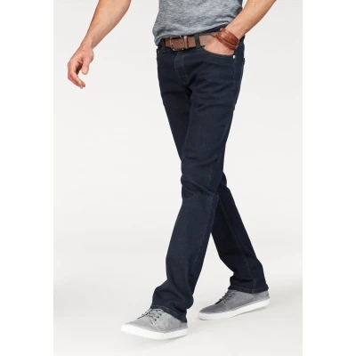Abbildung von John Devin Straight Jeans, mit Knopfleiste