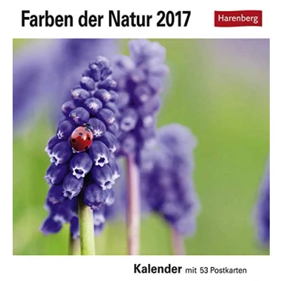 Abbildung von Farben der Natur Postkartenkalender 2023. Farbenprächtige Naturaufnahmen in einem Fotokalender im Postkartenformat. Tischkalender zum Aufstellen mit 53 Postkarten.: Wochenkalender Postkarten