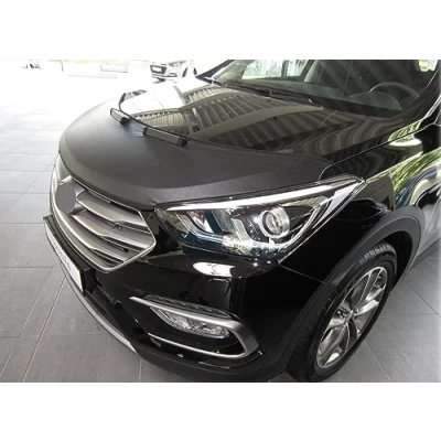 Abbildung von AB3 00026 AUTO Bra kompatibel mit Hyundai Santa Fe Bj. 2012 2018 Haubenbra Steinschlagschutz Tuning Bonnet