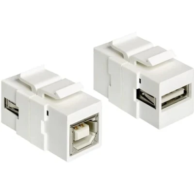 Abbildung von DeLock Keystone USB2.0 A Buchse &gt; B