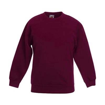 Abbildung von Kids Set In Sweatshirt 116 (5 6),Burgundy