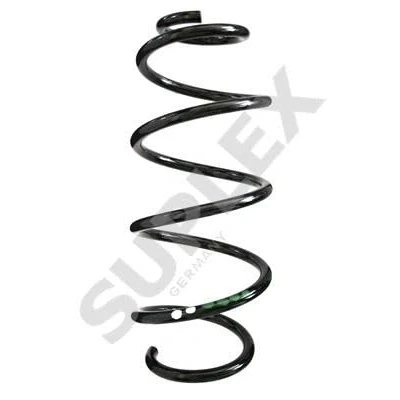 Abbildung von SUPLEX 39338 Fahrwerksfeder Vorderachse Schraubenfeder mit konstantem Drahtdurchmesser weiß (2x), grün (4x) VOLKSWAGEN: Polo V Schrägheck