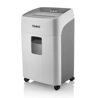 Abbildung von Dahle Deskside 504P Performance Aktenvernichter, 40L, Sicherheitsstufe P 5, langlebige Verbundstahlwalzen, öl und wartungsfrei, 13 15 Blatt Einzug
