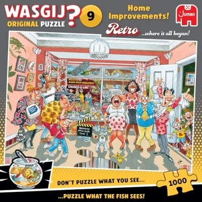 Abbildung von Wasgij Retro Original 9 Reine Geschmackssache Puzzle 1000 Teile