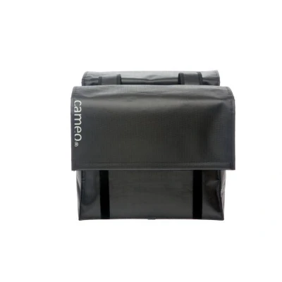 Abbildung von New Looxs doppelfahrradtasche Cameo 46 Liter 39 cm Bisonyl schwarz