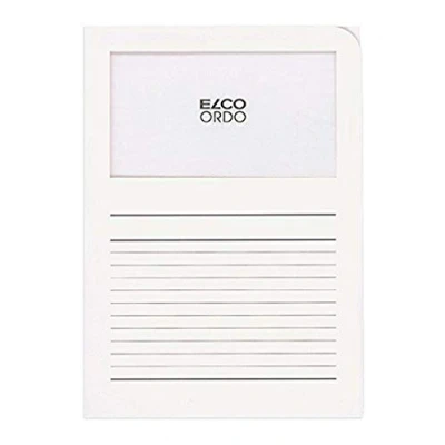 Abbildung von ELCO 29489.10 Ordo Organisationsmappe Classico, 220 x 310 mm, weiß 120 g, 100 stück