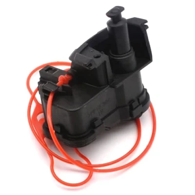 Abbildung von Tankklappe Stellmotor Zentralverriegelung Betätigungselement Für den Tankdeckelverschluss Klappenservomotor VW Polo T ROC Touareg Skoda Fabia III Octavia Yeti Seat Leon