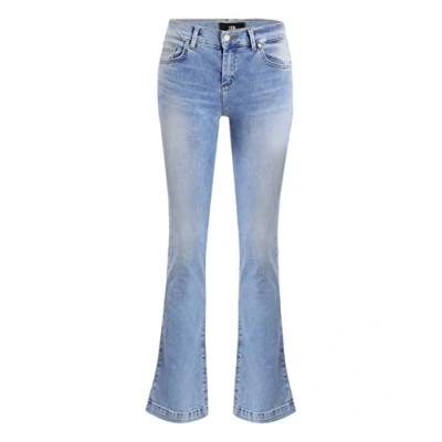 Abbildung von LTB Fallon Ennio Wash Jeans Loose Fit Flared Jeans, Damen, Größe: 31x32, Light blue