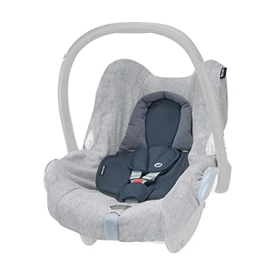 Abbildung von Maxi Cosi Sommerbezug, passend für Babyschale CabrioFix, Schonbezug den Kinder Autositz, der ideale Bezug die warmen Sommertage, Fresh Grey