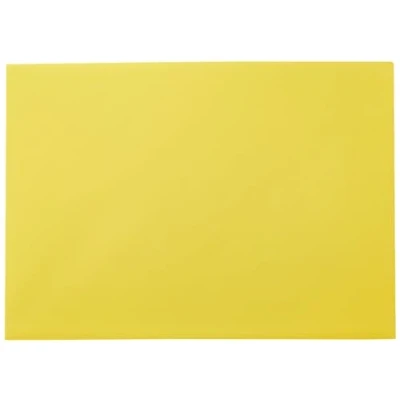 Abbildung von Clairefontaine 26562C Packung mit 5 Umschlägen Pollen, gefüttert, Format C5 16,2x22,9 cm, Premium glattes Papier 120g, ideal für Ihre Einladungen und Korrespondenz, Sonnengelb, 1 Pack