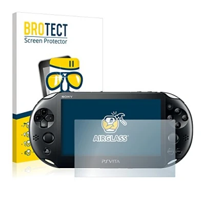 Abbildung von BROTECT Schutzglas für Sony Playstation Vita Schutzfolie Panzer Folie Glas [Extrem Kratzfest 9H, Anti Fingerprint, Ultra Transparent]