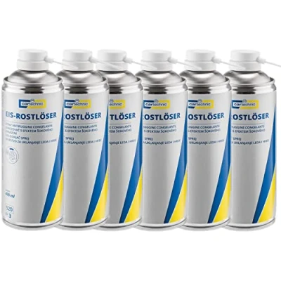 Abbildung von CARTECHNIC 6X EIS Rostlöser Eisspray Rostumwandler Super Crack Kriechöl 400ml