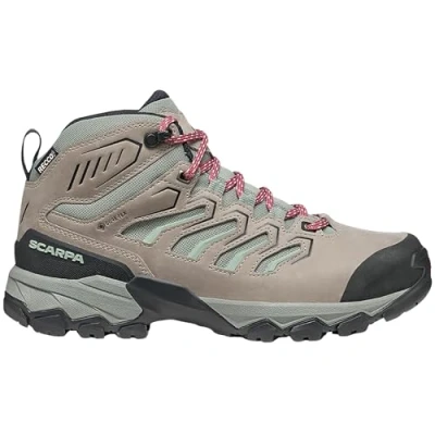 Abbildung von Scarpa Moraine MID GTX Hikingschuh, Damen, Größe: 41.5, Mineral Schuhe