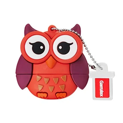 Abbildung von Garrulax USB Stick, Premium 2.0, High Speed Cute Tier Niedliches Silikon 8GB / 16GB 32GB 64GB Flash Laufwerk Wasserdicht Memory Stick Speicherstick