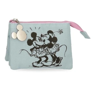 Abbildung von Joumma Disney Kisses M&amp;M Geldbörse, blau, 14 x 10 3,5 cm, Polyester, geldbörse