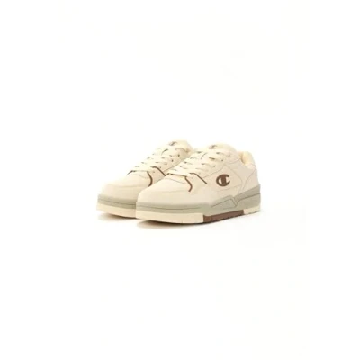 Abbildung von Champion Heritage BAJA Basketballschuh, Herren, Größe: 46, Beige Leder und textil