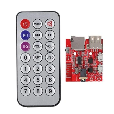 Abbildung von Hakeeta MP3 Decoder Board Bluetooth 4.1, Audio Modul Stereo Receiver USB AUX TF Verlustfreies WAV/APE/FLAC / mit Fernbedienung.
