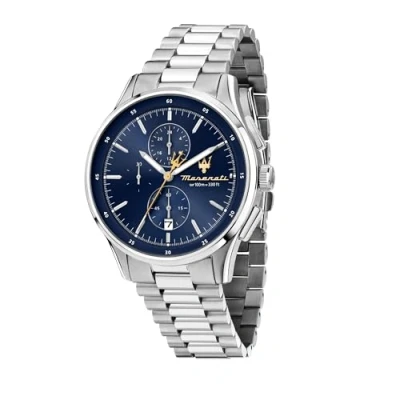 Abbildung von Maserati R8873624004 Herren Chronograph Sorpasso Stahl/Blau