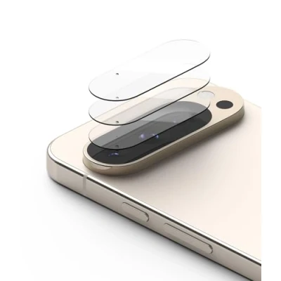 Abbildung von Ringke Camera Glass [3 Stück] Kompatibel mit Google Pixel 9 Pro XL Kamera Schutz, HD Qualität Kratzfest Vollschutz Gehärtetes Glas Kameraobjektivschutz