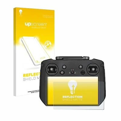 Abbildung von upscreen Entspiegelungs Schutzfolie für DJI Mavic 3 RC Pro Displayschutz Folie Matt [Anti Reflex, Anti Fingerprint]