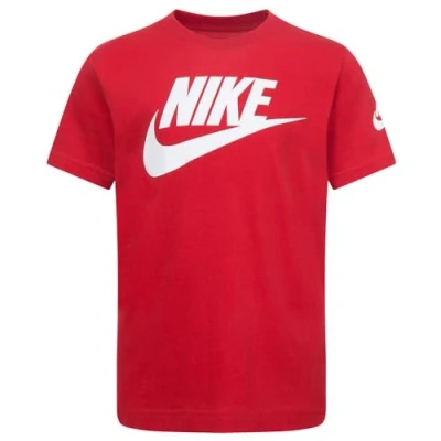 Abbildung von Nike Sportswear Futura TEE Unisex Tshirt print für Kinder, Größe: 104/110, University red/white