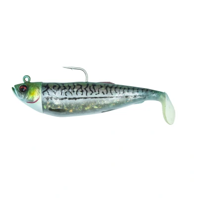 Abbildung von Savage Gear Cutbait Herring Kit S Shad Green Mackerel 25cm (460g) Gummifisch