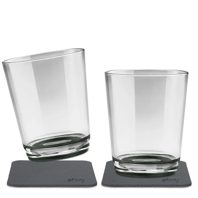 Abbildung von Silwy Réutilisables Magné de bois consommation 0,25 L (ensemble 2) Pearl Grey