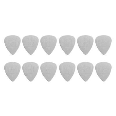 Abbildung von D Grip Plektrum/Pick, 351 Form, 0,38 mm, weiß, 12 Stück