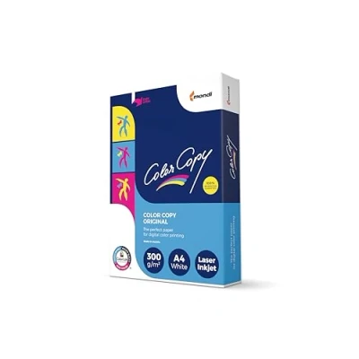 Abbildung von Color Copy Weiß, A4, 210 x 297 mm, 300 g/m², fsc4 125sh/RM 5rm/BX