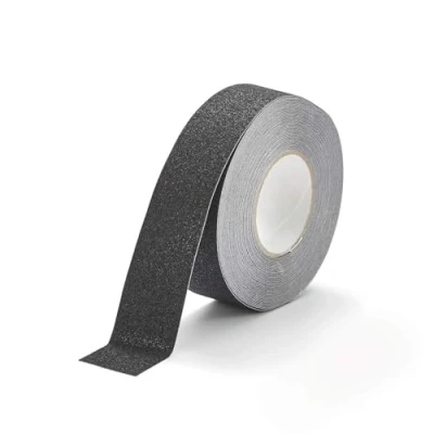 Abbildung von Durable Antirutschband standard DURALINE GRIP, 50 mm x 15 m, zur Sicherung von Treppen, Rampen etc., schwarz, 108201
